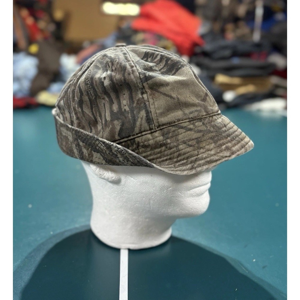 Vintage Original Jones Bucket Hat Mens XL Water Repellent Realtree Camo 90s USA